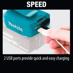 Makita ADP05 18-Volt Lithium-Ion Cordless USB Power Source - Bare Tool Tools & Equipment 16 Makita ADP05 18-Volt Lithium-Ion Cordless USB Power Source - Bare Tool Tools & Equipment