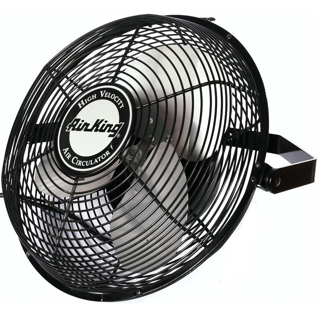 Tools & Equipment Air King 9312 12" 1/25HP Industrial Grade High Velocity Pivoting Multi Mount Fan 3 Tools & Equipment Air King 9312 12" 1/25HP Industrial Grade High Velocity Pivoting Multi Mount Fan