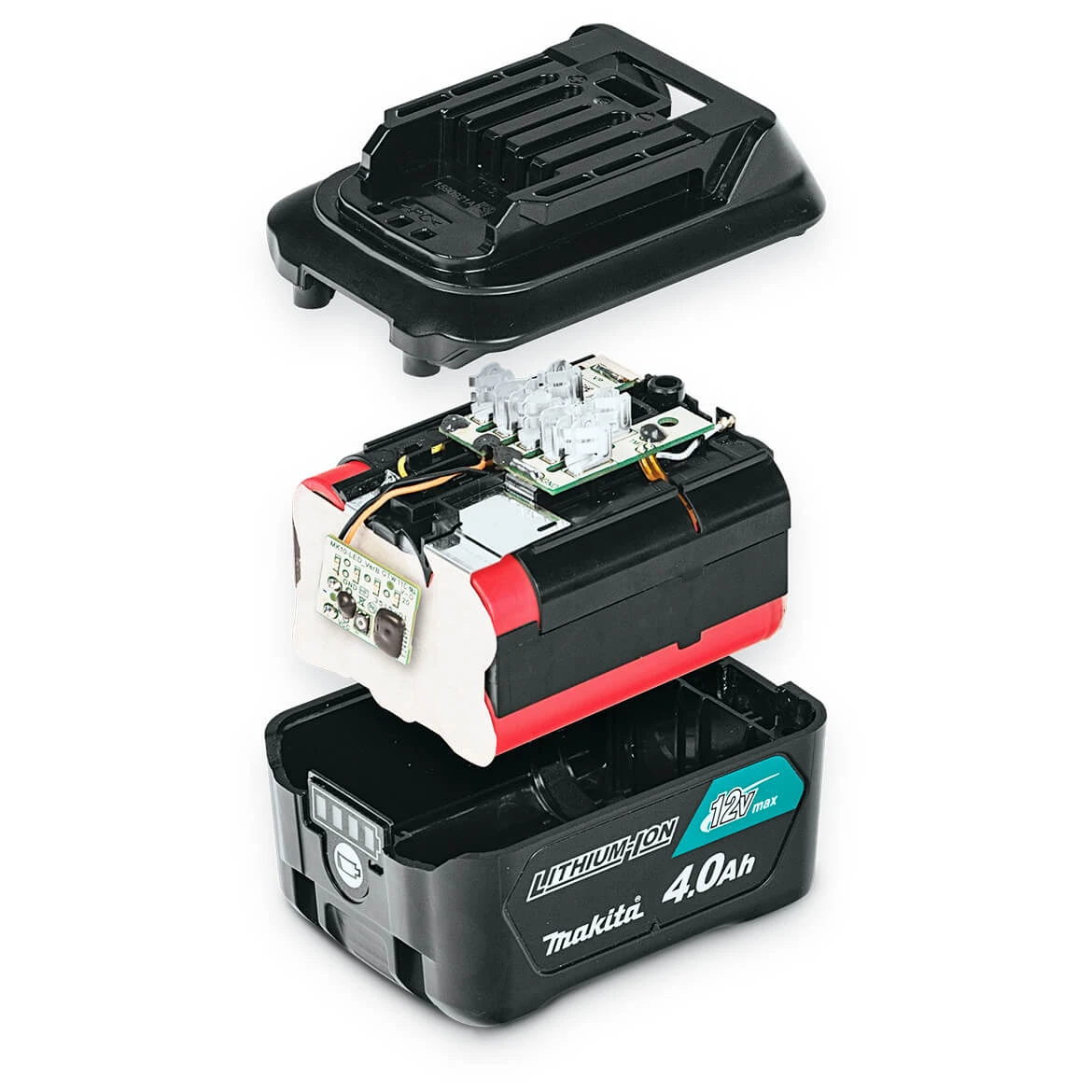 Makita BL1041B-2 12-Volt Max 4.0-Amp CXT LED Lithium-Ion Charging Battery - 2pk 6 Makita BL1041B-2 12-Volt Max 4.0-Amp CXT LED Lithium-Ion Charging Battery - 2pk