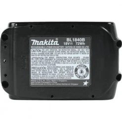 Tools & Equipment Makita BL1840B 18-Volt 4.0Ah L.E.D. LXT Lithium-Ion Slide Style Battery Pack