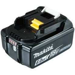 Makita BL1860B-2 18-Volt 6.0Ah Integrated LED LXT Lithium-Ion Battery - 2pk