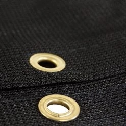 Weather Guard Lawn & Outdoor Power Black Mesh 12x20 Heavy Duty UV Screen Shade Canopy Patio Yard Tarp Sun Cover