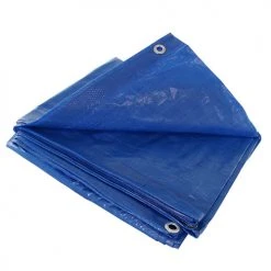 Weather Guard Lawn & Outdoor Power Blue 20x24 Heavy Duty UV Protected Treated Canopy Sun Shade Boat Cover Tarp