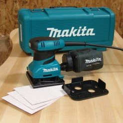 Makita BO4556K 4-1/2-Inch 2.0 Amp 14,000 Opm Finishing Sander With Case