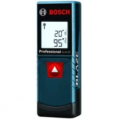 Tools & Equipment Bosch GLM 20 65-Foot Real-Time Measuring Backlit Display Compact Laser Measure