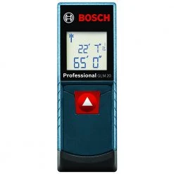 Tools & Equipment Bosch GLM 20 65-Foot Real-Time Measuring Backlit Display Compact Laser Measure