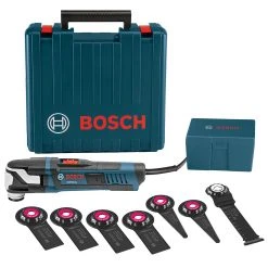 Bosch GOP55-36C1 5.5-Amp Aluminum Starlock Max Oscillating Multi-Tool Kit - 8pc