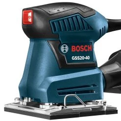 Tools & Equipment Bosch GSS20-40 120-Volt 2-Amp 1/4-Inch Sheet Corded Orbital Finishing Sander