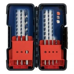 Bosch HCBG700 7-Piece Multi-Purpose Blue Granite Hammer Drill Masonry Bit Set Power Tools