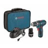 Bosch PS31-2A 12-Volt 3/8-Inch Max Lithium-Ion Fuel Guage Drill Driver Kit Tools & Equipment