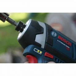 Bosch PS41-2A 12-Volt 1/4-Inch Max Lithium-Ion Fuel Guage Impact Driver Kit Tools & Equipment
