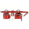 Custom Leather Craft 21448 15-Pocket 4-Piece Pro Framers Tool Belt Combo System Tools & Equipment