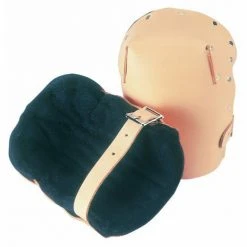 Custom Leather Craft Custom Leathercraft 313 1/2-Inch Heavy-Duty Top Grain Leather Kneepads Tools & Equipment