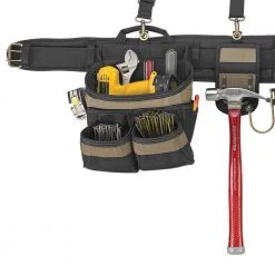 Custom Leather Craft 6714 5Pc Heavy Duty Framer's Comfort-Lift Combo Rig