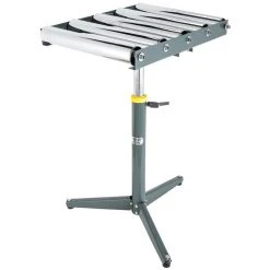 Shop Fox D2274 26-Inch 44-5/8-Inch 5-Roller Height Adjusting Ball-Bearing Stand