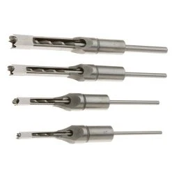 Shop Fox D2845 D2845 1/4-Inch - 1/2-Inch Mortising Chisel Set - 4pc W/ Case