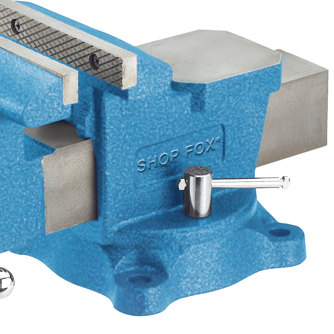 Shop Fox D3250 6-Inch 360 Degree Durable Precision Bench Vise W/ Swivel Base Tools & Equipment 5 Shop Fox D3250 6-Inch 360 Degree Durable Precision Bench Vise W/ Swivel Base Tools & Equipment