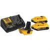 DeWALT DCA2203C 18V To 20V 2.0Ah Lithium-Ion Battery/Charger/Adapter Kit