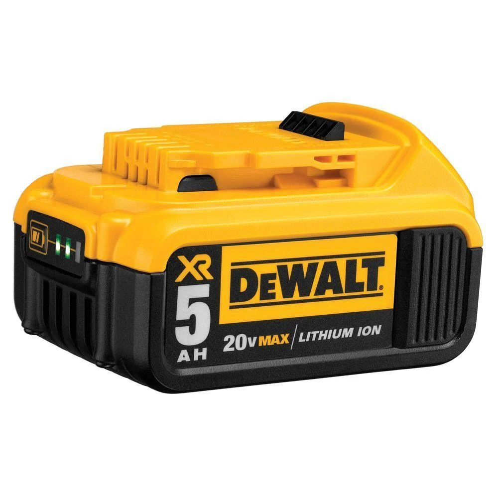Tools & Equipment DeWALT DCB205-2 20V MAX Premium XR 5.0Ah Lithium Ion Power Tool Battery - 2 Pack 4 Tools & Equipment DeWALT DCB205-2 20V MAX Premium XR 5.0Ah Lithium Ion Power Tool Battery - 2 Pack
