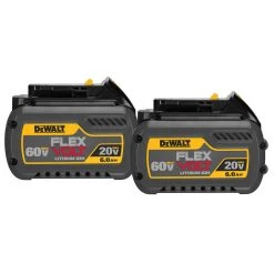 DeWALT DCB606-2 20V/60V FLEXVOLT 6.0Ah Battery Pack - 2pk