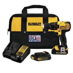 DeWALT DCD780C2 20V 1.5Ah 15-Position Cordless Compact Drill/Driver Kit