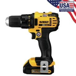 DeWALT DCD780C2 20V 1.5Ah 15-Position Cordless Compact Drill/Driver Kit