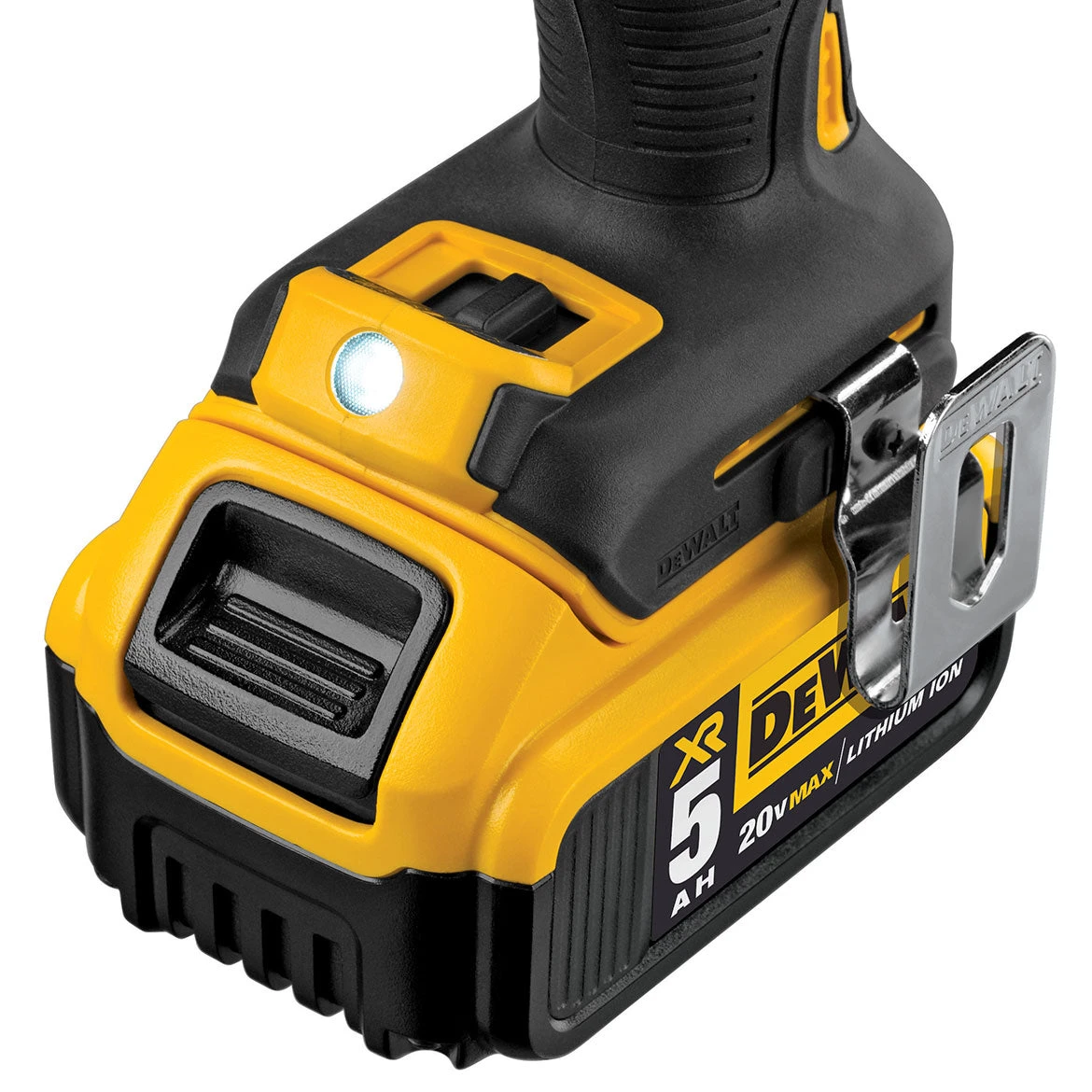 DeWALT DCD991P2 20V 1/2-Inch 3-Speed 5.0Ah Lithium-Ion Drill/Driver Kit 8 DeWALT DCD991P2 20V 1/2-Inch 3-Speed 5.0Ah Lithium-Ion Drill/Driver Kit