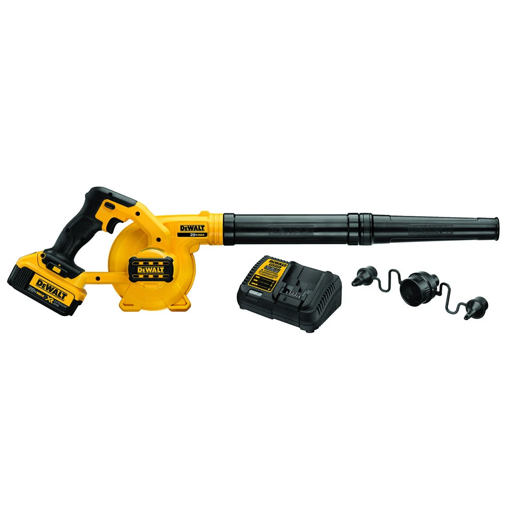 DeWALT DCE100M1 20V 100CFM Variable Speed Compact Jobsite Blower Kit | Lawn & Outdoor Power 3 DeWALT DCE100M1 20V 100CFM Variable Speed Compact Jobsite Blower Kit