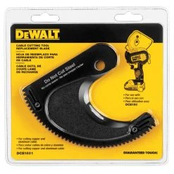 Tools & Equipment DeWALT DCE1501 Durable Copper/Aluminum Cable Cutter Replacement Blade Accessory