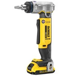 Tools & Equipment DeWALT DCE400D2 20V MAX 1-Inch Pex Cordless Rotating Head Expander Tool Kit 12 Tools & Equipment DeWALT DCE400D2 20V MAX 1-Inch Pex Cordless Rotating Head Expander Tool Kit