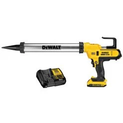 DeWALT DCE580D1 20V MAX 2Ah 300-600 Ml Lithium-Ion Adhesive Caulk Gun Kit Tools & Equipment