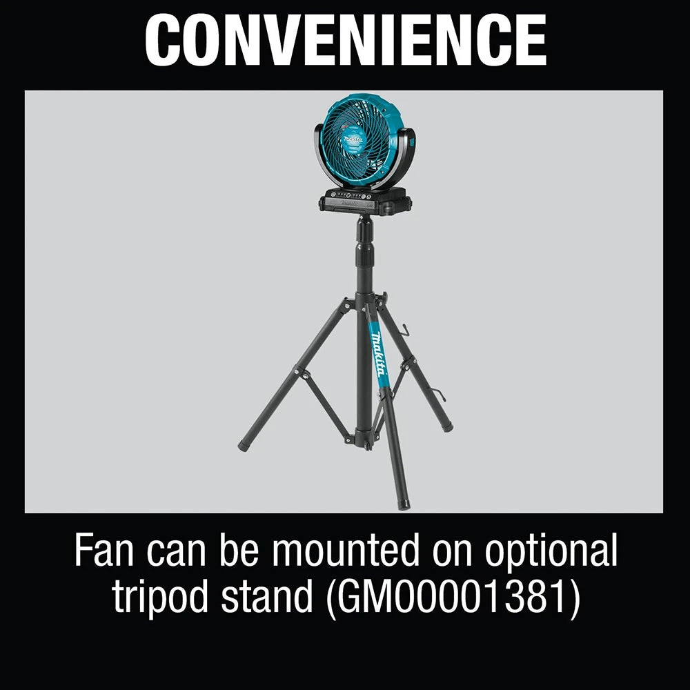 Makita DCF102Z 18-Volt LXT 7-1/8-Inch Lithium-Ion Cordless Fan - Bare Tool Tools & Equipment 8 Makita DCF102Z 18-Volt LXT 7-1/8-Inch Lithium-Ion Cordless Fan - Bare Tool Tools & Equipment