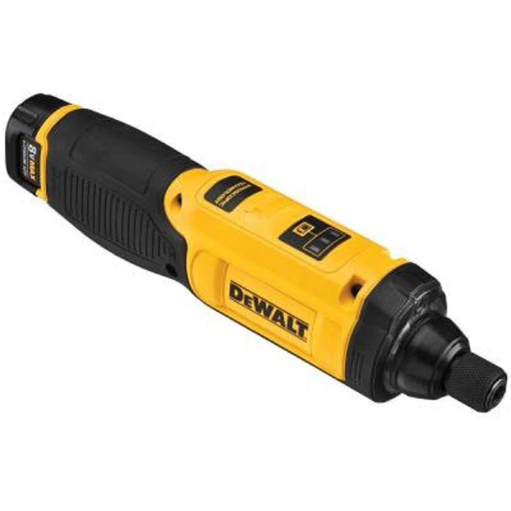 Tools & Equipment DeWALT DCF682N1 8V MAX 1/4-Inch 0-430 Rpm Gyroscopic Inline Screwdriver Kit 5 Tools & Equipment DeWALT DCF682N1 8V MAX 1/4-Inch 0-430 Rpm Gyroscopic Inline Screwdriver Kit