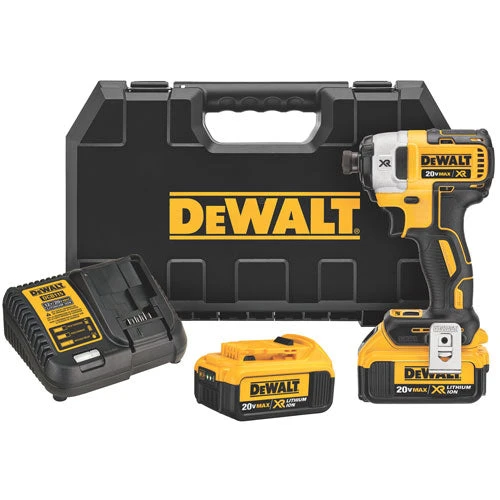 DeWALT DCF887M2 20V 1/4-Inch 4.0Ah 3-Speed Brushless Impact Driver Kit 3 DeWALT DCF887M2 20V 1/4-Inch 4.0Ah 3-Speed Brushless Impact Driver Kit
