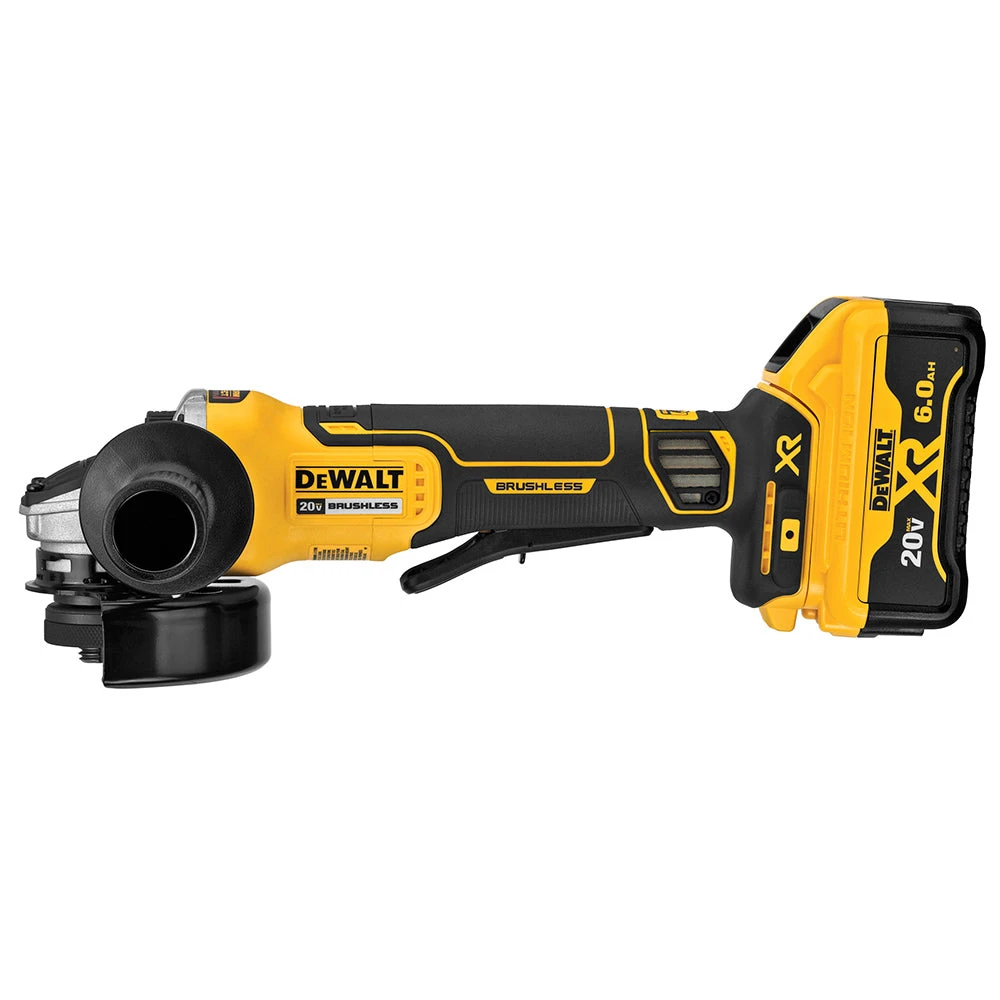 DeWALT DCG413R2 20V MAX XR 4-1/2-Inch Cordless Brushless Angle Grinder Kit 5 DeWALT DCG413R2 20V MAX XR 4-1/2-Inch Cordless Brushless Angle Grinder Kit