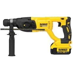 DeWALT DCH133M2 20V 1-Inch D-Handle XR Brushless Cordless Rotary Hammer Kit Tools & Equipment