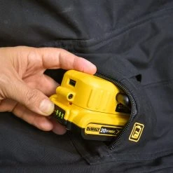 Tools & Equipment DeWALT DCHJ076ABD1-XL 20V Heated Heavy Duty Work Coat Kit Black XL