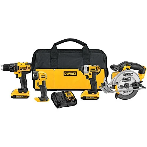 Tools & Equipment DeWALT DCK421D2 20V MAX Cordless Lithium-Ion 4-Tool Combo Kit 3 Tools & Equipment DeWALT DCK421D2 20V MAX Cordless Lithium-Ion 4-Tool Combo Kit