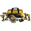 Tools & Equipment DeWALT DCK594P2 20V 5-Tool Drill/Impact Driver/Saws And Light Combo Kit 2 Tools & Equipment DeWALT DCK594P2 20V 5-Tool Drill/Impact Driver/Saws And Light Combo Kit