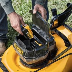 DeWALT DCMW220P2 20V 20-Inch 5.0Ah 3-in-1 Cordless Metal Deck Lawn Mower Lawn & Outdoor Power