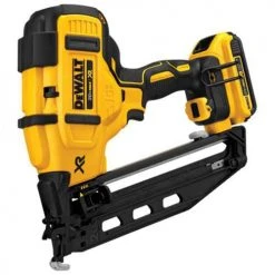 DeWALT DCN660D1 20V MAX XR 16-Guage 2-1/2" Cordless Angled Finish Nailer 10 DeWALT DCN660D1 20V MAX XR 16-Guage 2-1/2