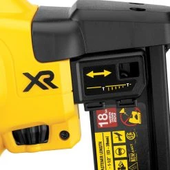 DeWALT DCN681B 20V MAX XR 18-Gauge Cordless Narrow Crown Stapler - Bare Tool