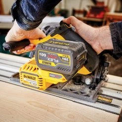 Tools & Equipment DeWALT DCS520B 60V 6-1/2" Li-Ion Anti-Kickback Cordless Track Saw - Bare Tool 13 Tools & Equipment DeWALT DCS520B 60V 6-1/2