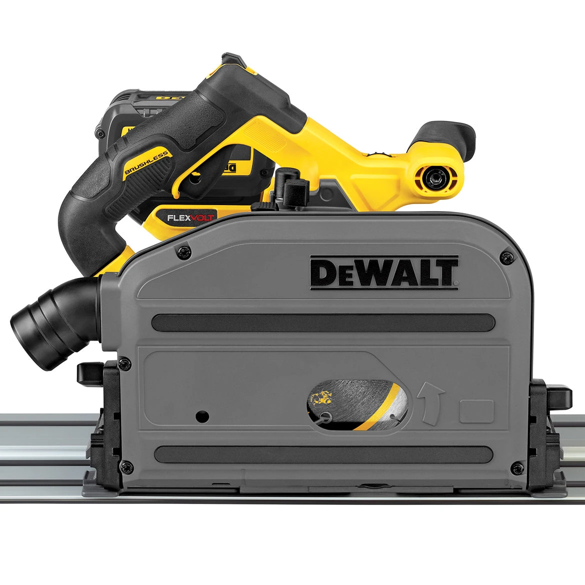 DeWALT DCS520T1 60V 6-1/2-Inch Straight Plunge Cordless Tracksaw Kit 4 DeWALT DCS520T1 60V 6-1/2-Inch Straight Plunge Cordless Tracksaw Kit