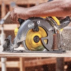 DeWALT DCS577B 60V 7-1/4-Inch Worm Drive Style Circular Saw - Bare Tool Tools & Equipment