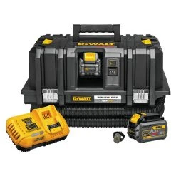 DeWALT DCV585T2 60V FELXVOLT 2-Gallon 125-Cfm T-STAK Cordless Dust Extractor Kit