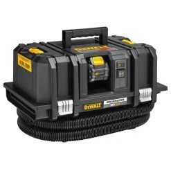 DeWALT DCV585T2 60V FELXVOLT 2-Gallon 125-Cfm T-STAK Cordless Dust Extractor Kit