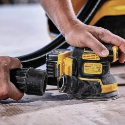 DeWALT DCW210D1 20V 5-Inch 2.0Ah Brushless Random Orbital Sander Kit 15 DeWALT DCW210D1 20V 5-Inch 2.0Ah Brushless Random Orbital Sander Kit