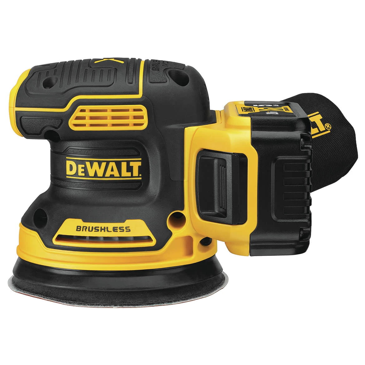 DeWALT DCW210P1 20V 5-Inch 5.0Ah Brushless Random Orbital Sander Kit Tools & Equipment 4 DeWALT DCW210P1 20V 5-Inch 5.0Ah Brushless Random Orbital Sander Kit Tools & Equipment