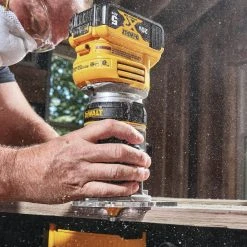 DeWALT DCW600B 20V Depth Adjusting Brushless Cordless Router - Bare Tool Tools & Equipment 8 DeWALT DCW600B 20V Depth Adjusting Brushless Cordless Router - Bare Tool Tools & Equipment